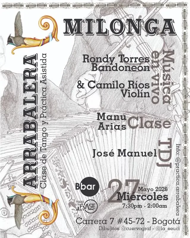 Cartel del show Fan Club en Bbar